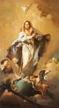 La Inmaculada Concepción Giovanni Battista Tiepolo Pinturas al óleo